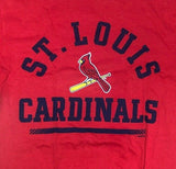 St. Louis Cardinals MLB Men's Crew Neck T-Shirt Red Small