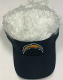 Los Angeles LA Chargers NFL Flair Hair Licensed Visor NEW FREE SHIPPING