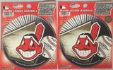 Cleveland Indians RETIRED LOGO MLB Decal Car Window 4.5" Sticker 2 PACK