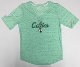 Boston Celtics Women’s Short Sleeve Shirt Heather Green MEDIUM 8/10
