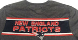 New England Patriots Big Time Men's Double-Sided T-Shirt GRAY CHOOSE SIZE