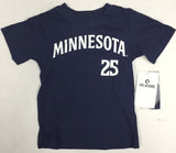 Byron Buxton #25 Minnesota Twins MLB Toddler Boy's T-Shirt CHOOSE SIZE