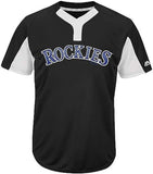 Colorado Rockies MLB Premier Eagle Cool Base Men's 2-Button Jersey SMALL