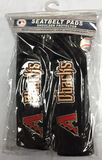 Arizona Diamondbacks Seat Belt Pads 2 Pack MLB Car Seatbelt Shoulder