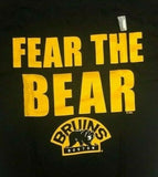 Boston Bruins NHL FEAR THE BEAR Men's Short Sleeve T-Shirt  MEN'S
