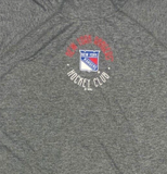 New York Rangers NHL Women's Lightweight Hooded T-Shirt L 12/14