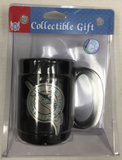Florida Marlins MLB 15oz. Ceramic Coffee Mug Pewter Emblem