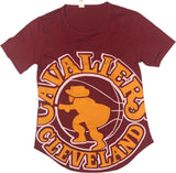 Cleveland Cavaliers Women's Short Sleeve T-Shirt Red Medium