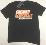 Cincinnati Bengals NFL Men's 2019 Schedule 2-Sided Crew Neck T-Shirt NEW