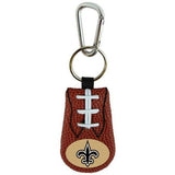 New Orleans Saints NFL Leather Keychain Game Wear