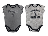 Chicago White Sox MLB Girl's 2 Piece Bodysuit Creeper Set 12 Months