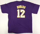 Dwight Howard #12 Los Angeles Lakers NBA 2 Sided Boys T-Shirt LG 14/16