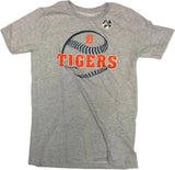 Detroit Tigers Boy's Short Sleeve T-Shirt Gray XL 16/18