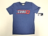 Chicago Cubs MLB Men's Crew Neck Poly Dri-Fit Shirt by Majestic Small