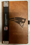NFL Laser Engraved 5.25" x 8.25" New England Patriots NFL Notebook
