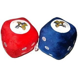 Florida Panthers RETRO LOGO NHL Fuzzy Dice, 3"
