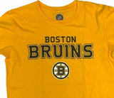 Boston Bruins Boys T-Shirt T-Shirt XL 16/18 Yellow