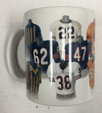 Chicago Bears NFL 11oz Sublimated Geometric Design Coffee Mug