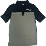 New England Patriots 2 TONE 3 Button Men's Dri Fit Polo Shirt CHOOSE SIZE
