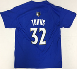 Karl-Anthony Towns Minnesota Timberwolves NBA 2 Sided Boys T-Shirt LG 14/16