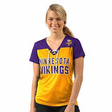 G-III Minnesota Vikings Women's Shake Down Lace Mesh Jersey Small 4/6