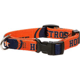Houston Astros MLB Adjustable Nylon Pet Dog Collar MEDIUM