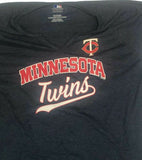 Minnesota Twins Women's Jersey Striped Shirt 2X Blue
