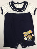 Milwaukee Brewers MLB Girl's Infant Baby Toddler Fringe Romper 0/3 Months
