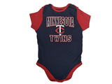Minnesota Twins MLB Boy's Logo Bodysuit Creeper 3/6 Months