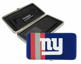 New York Giants Team Logo Hard Shell Mesh Women's Wallet FREE SHIPPING