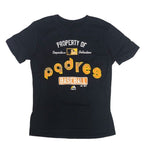 Property of  San Diego Padres Throwback Retro Logo MLB Boy's T-Shirt Choose Size