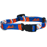 New York Mets MLB Adjustable Nylon Pet Dog Collar CHOOSE SIZE