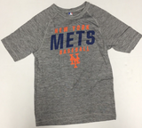 New York Mets MLB Men's Drifit Men's T-Shirt Gray Small