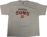 Phoenix Suns Men's Crew Neck Short-Sleeve T-Shirt Gray 2X