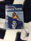 San Diego Padres MLB Fiber Reactive Beach Towel 30" x 60"