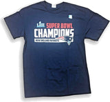 New England Patriots Super Bowl LIII Champions Adult Men's T-Shirt CHOOSE SIZE