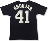 Miguel Andujar #41 Name Number New York Yankees MLB Boy's T-Shirt Choose Size