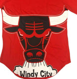 Chicago Bulls Women's Windy City Short Sleeve Scoop T-Shirt Red Medium