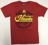 Atlanta Hawks NBA Men's Ring Spun T-Shirt Red Medium