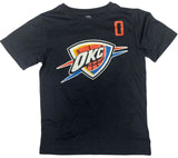 Russell Westbrook #0 NBA Oklahoma City Thunder Boy's Dri Fit T-Shirt Large 12/14