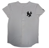 New York Yankees MLB Majestic Youth Button Down Jersey XL