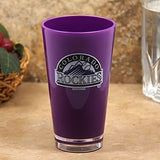 Colorado Rockies MLB 16oz. Team Color Plastic Pint Cup