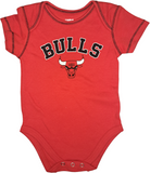 NBA Chicago Bulls Boy's Baby Creeper Bodysuit Basketball 6/9 Months
