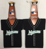 Florida Marlins RETRO MLB Neoprene Bottle Jersey Cooler Set of 2