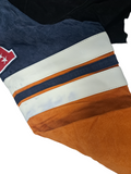 Denver Broncos GIII NFL Men's Full Zip Suede Leather Jacket LARGE