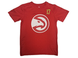 NBA Atlanta Hawks #17 Dennis Schroder Polyester Women's Shirt Medium 8/10