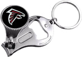 Atlanta Falcons 3-IN-1 Keychain, Nail Clipper, Bottle Opener NFL