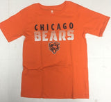 Chicago Bears NFL Boy's Logo GraphicT-Shirt Orange CHOOSE SIZE