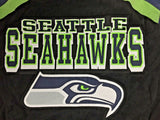GIII Seattle Seahawks NFL Men's Full Zip Suede Leather Jacket NWT XX-LARGE