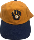 Milwaukee Brewers MLB Girl's Adjustable Self Strap Glitter Hat
